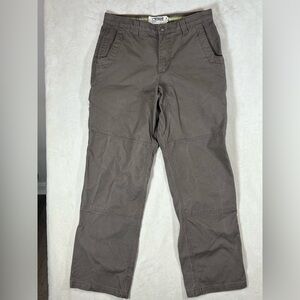 Mountain Khakis Relaxed fit 32W 32L Duck Canvas Thick Cotton Double Knee Pants